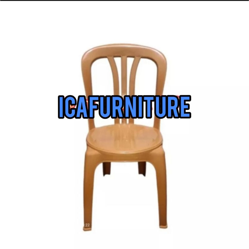 KURSI PLASTIK SANDARAN HAJATAN COKLAT 101