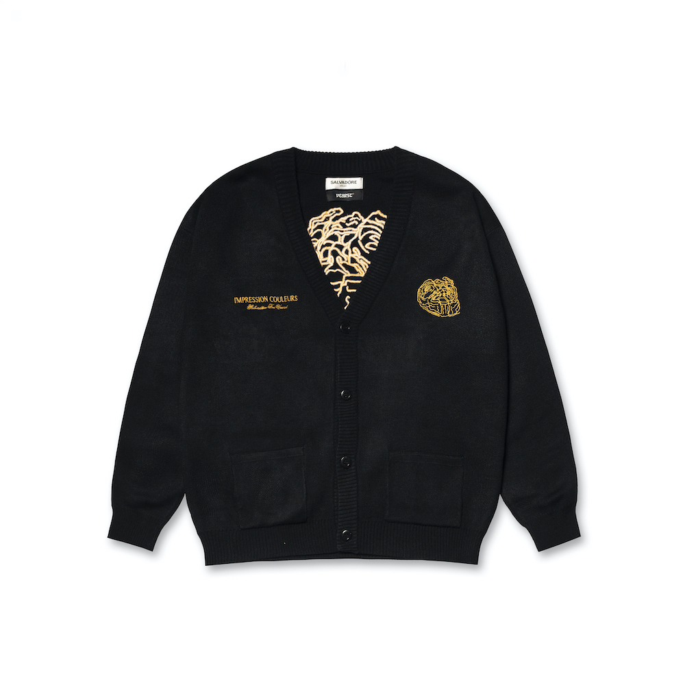 Vearst Salvadore Cardigan Tubby Black