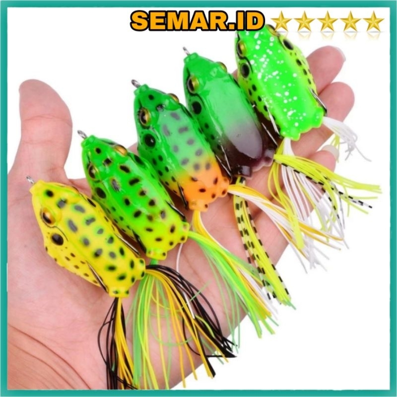 Umpan Pancing Silikon Bentuk Kodok