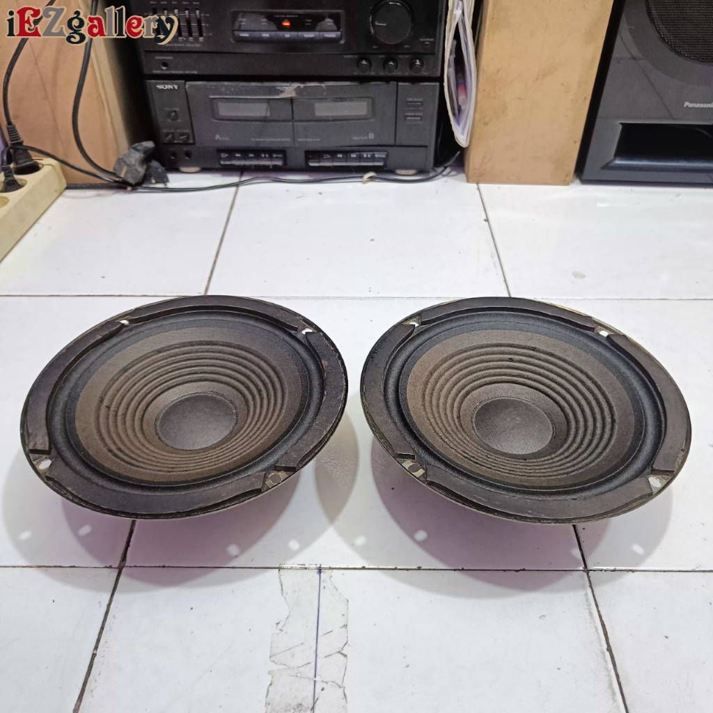 Speaker national 8inch normal original harga sepasang