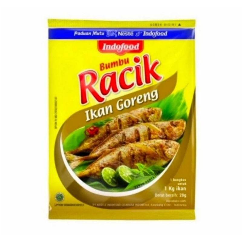 

Racik ikan goreng