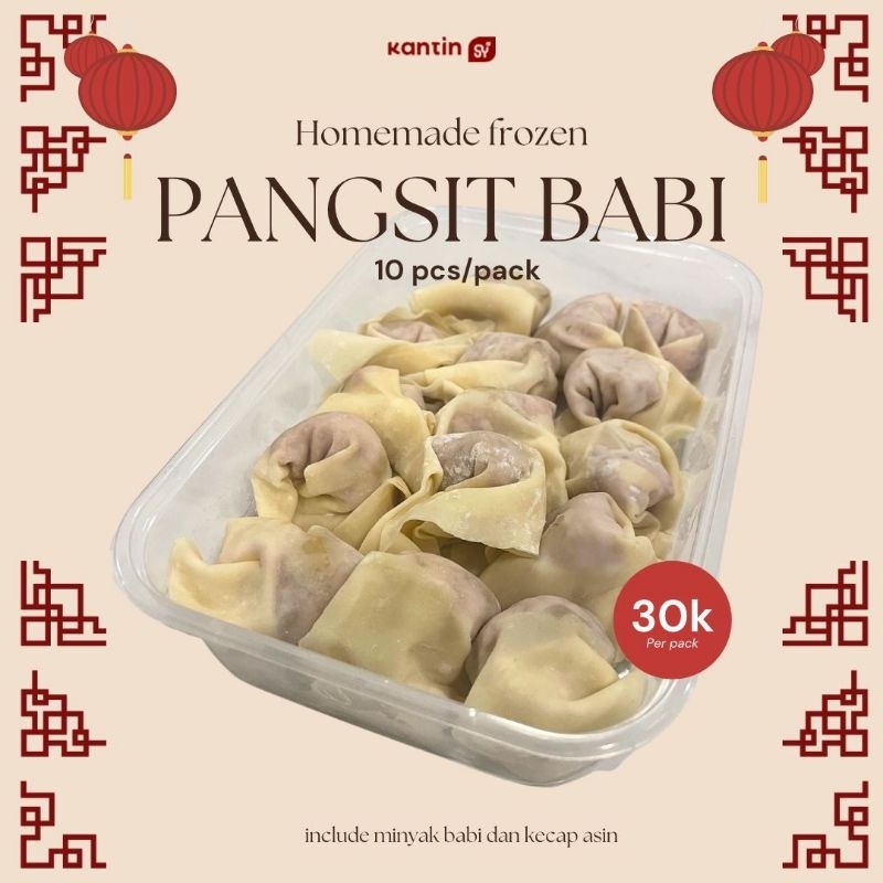 

Pangsit Frozen Home Made (Babi)