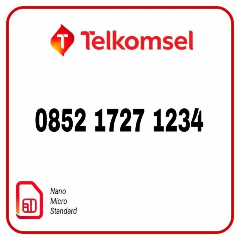 Nomor cantik nocan No cantik nomer kartu perdana telkomsel simpati as loop lop cantik keren murah 17