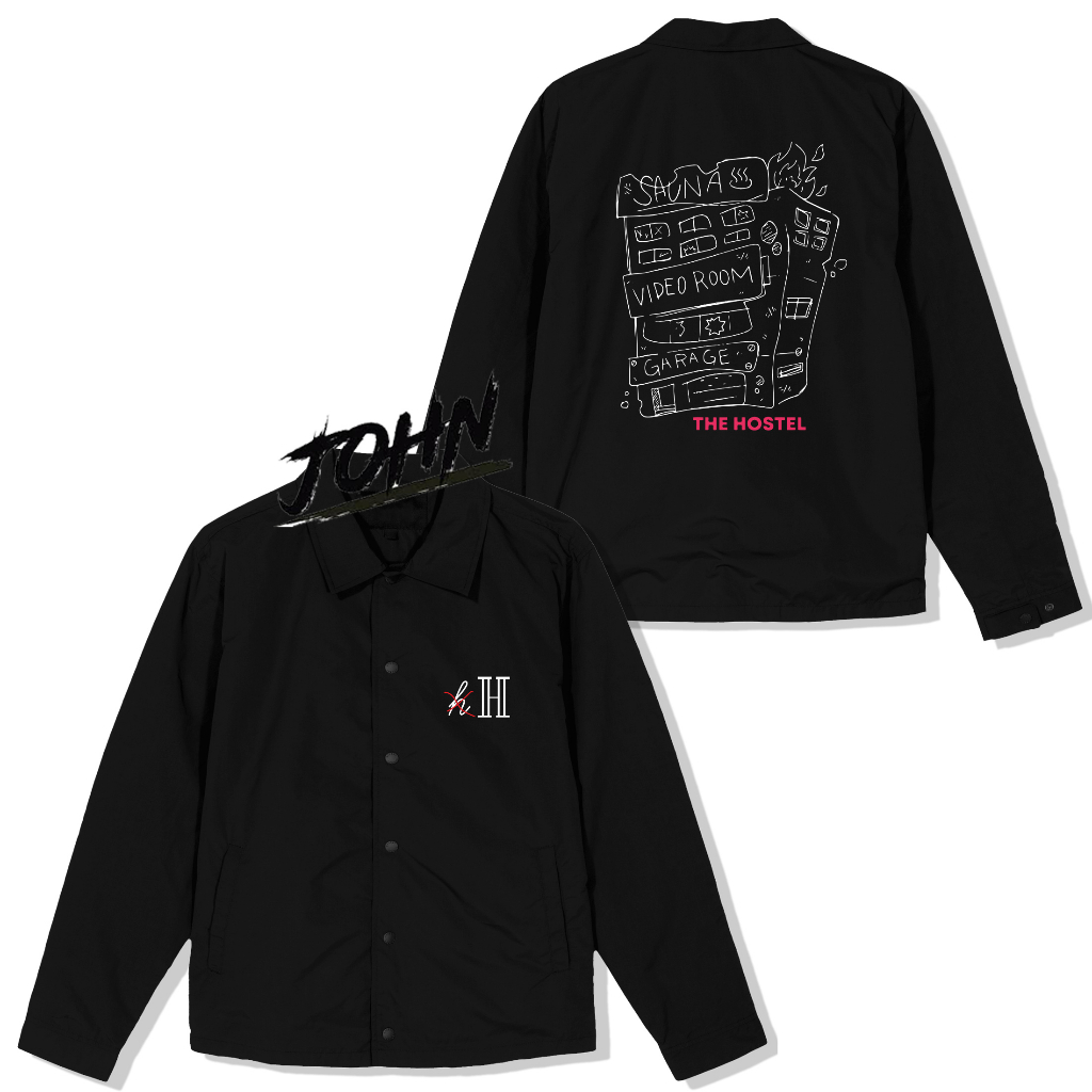 Jaket Coach Lookism The Hostel Crew Unisex
