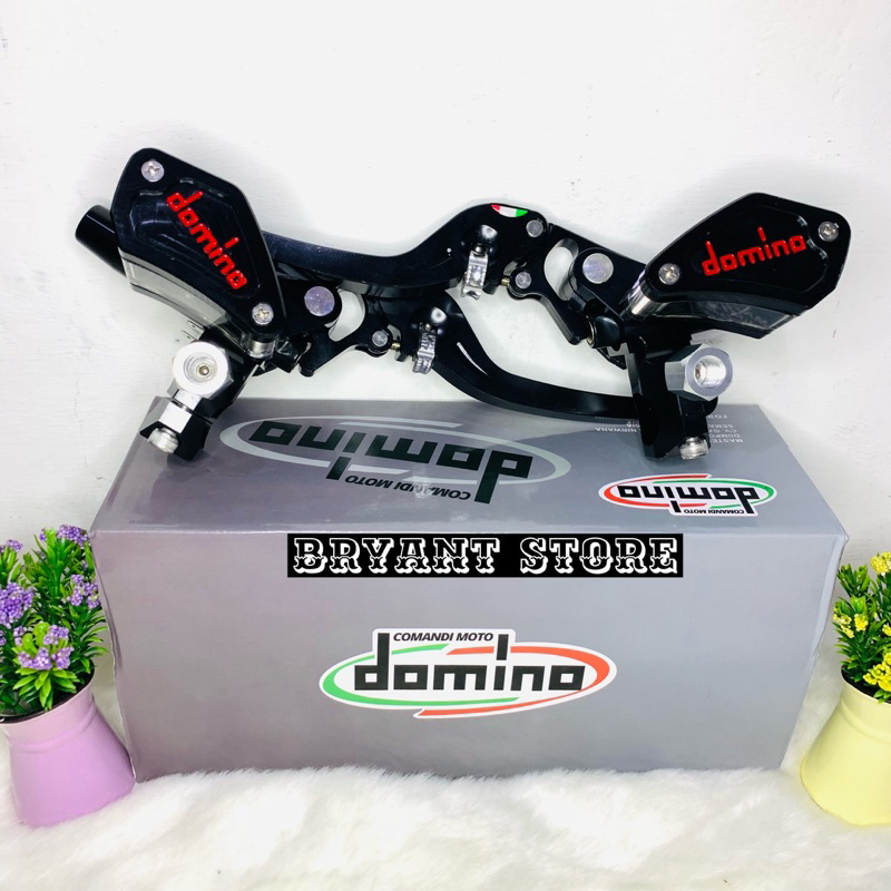 MASTER REM SET D0M1N0 14MM TABUNG KACA OVAL FULL CNC MODEL KTC RACING PNP NMAX OLD NEW PCX OLD NEW ADV XMAX 1 SET KIRI KANAN N-MAX X-MAX