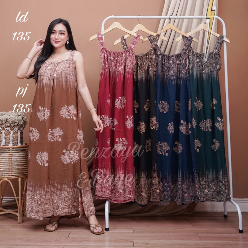 daster  longdress yukensi super jumbo ld 135 yukensi bahan  halus yukensi andin ikatan cinta baju ti