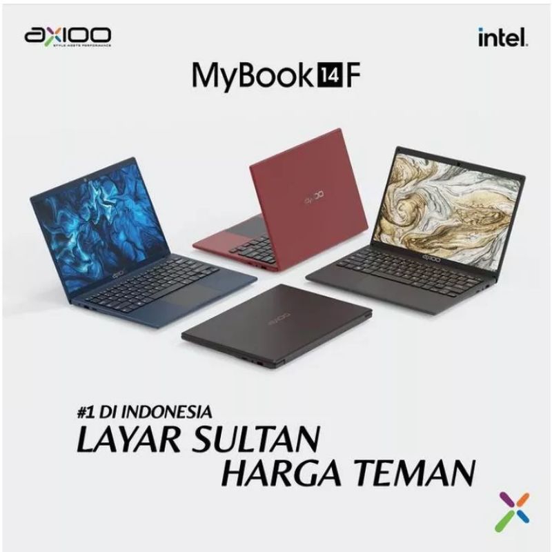 Laptop Axioo Mybook 14F Second Like New Ram 8gb/512gb