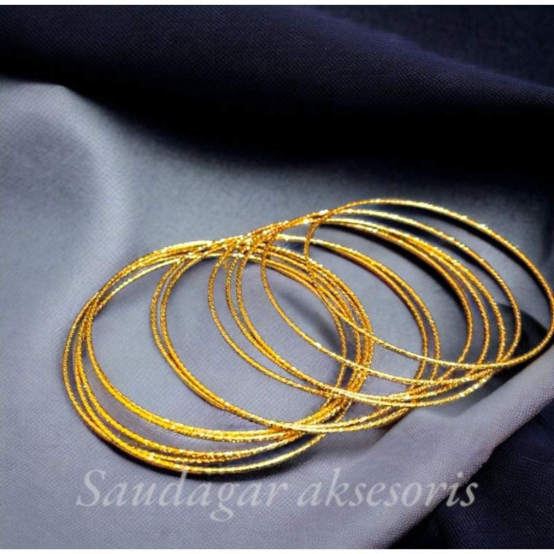 XUPING GELANG KRONCONG EMAS DEWASA ISI 12 PCS