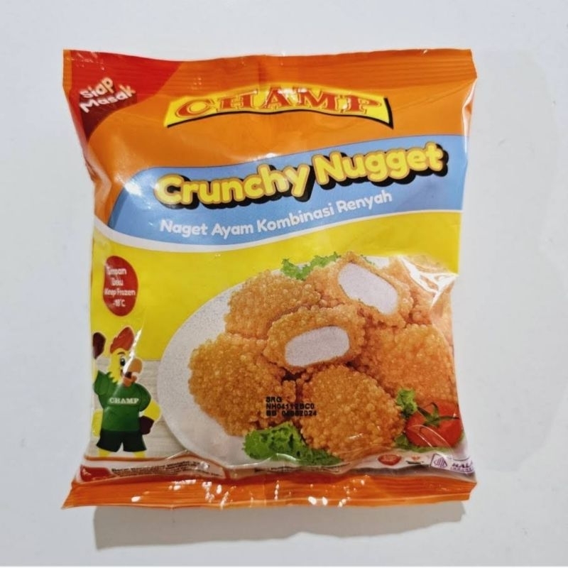 

Champ Nugget ayam crispy 225gr/500gr