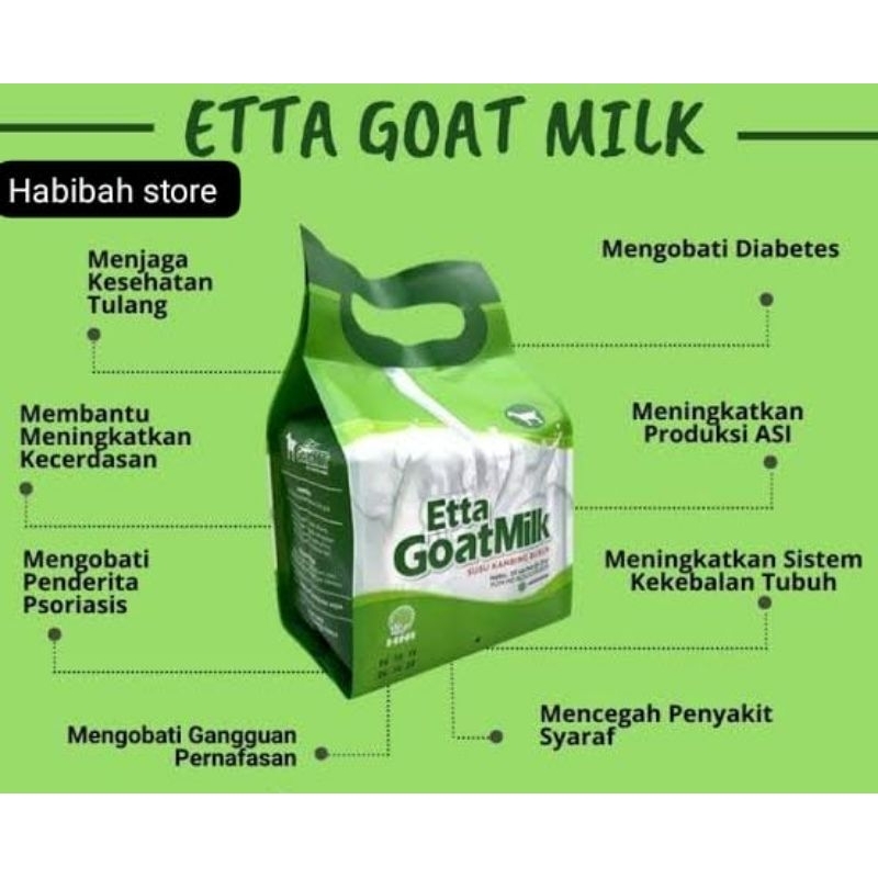 

Susu Kambing Etawa ETTA GOAT MILK