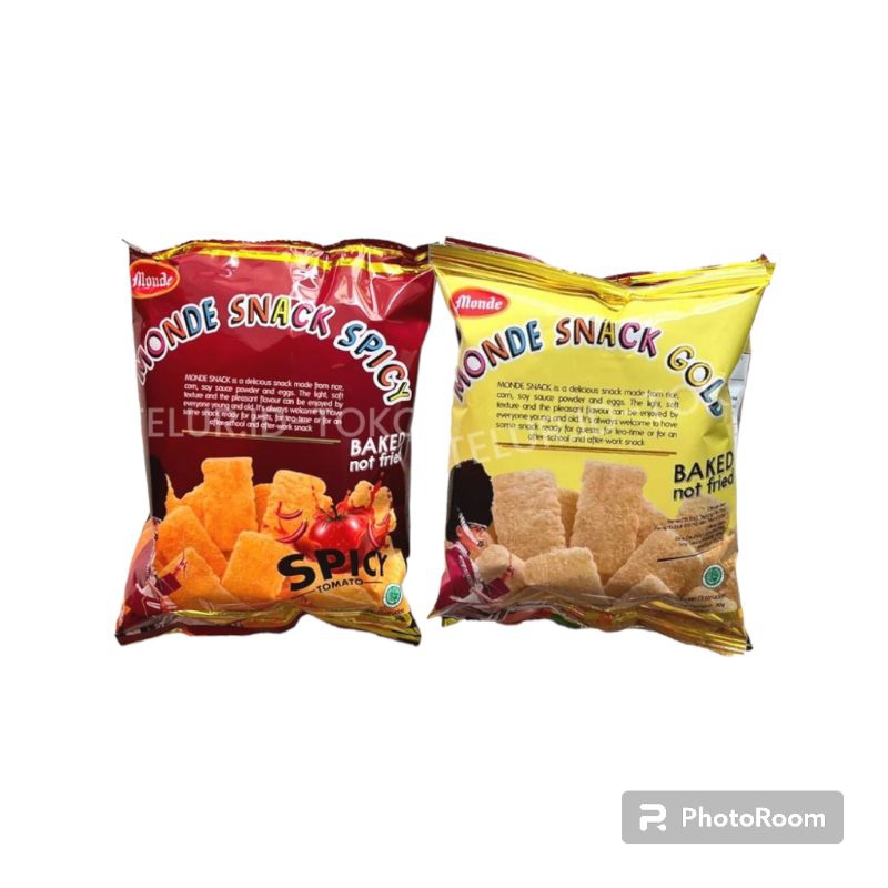 

Monde Serena Snack Gold Spicy Banded 5 bungkus