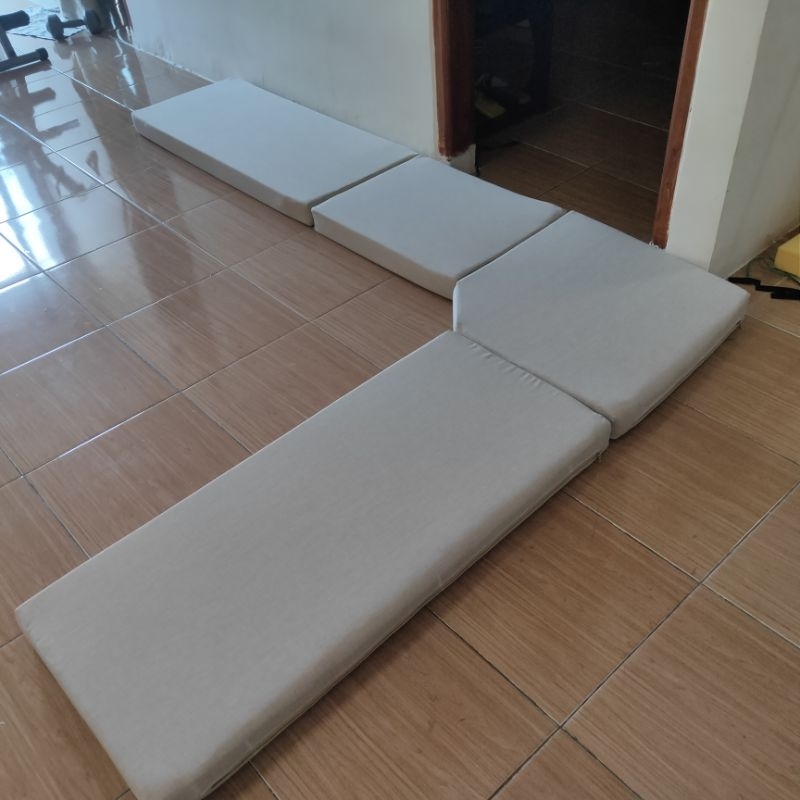 Alas Duduk Kursi Kayu / Alas Bantal Kursi 1 SET ( Kanvas ; 8 cm )