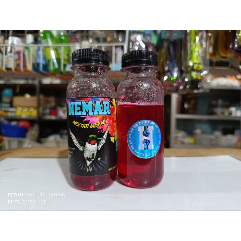 NEMAR 90ml nektar merah kolibri sogon kowul dll nectar merah