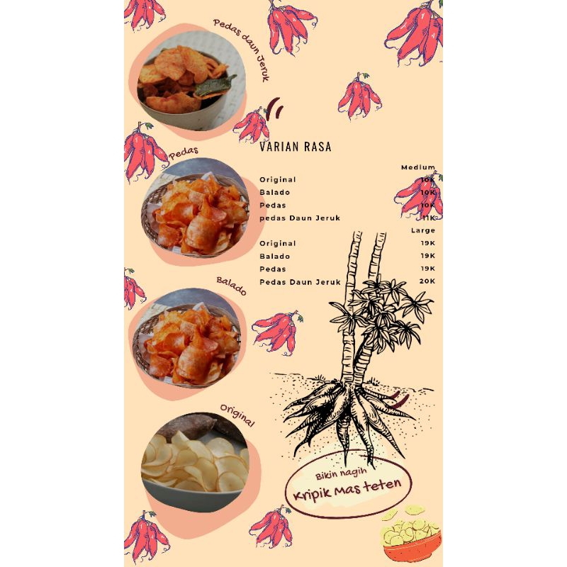 

Kripik mas Teten