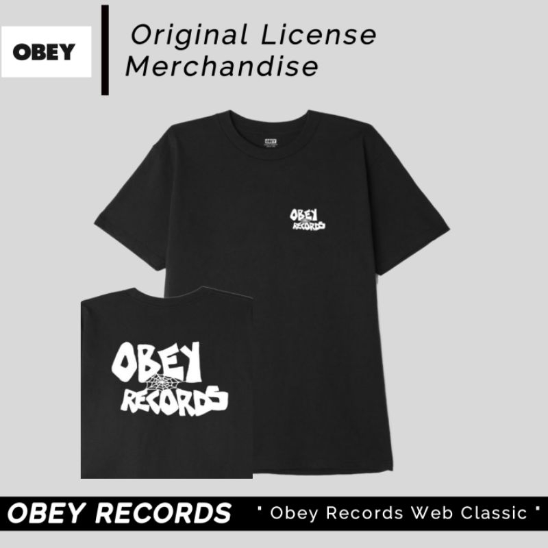 OBEY Kaos Tshirt Branded Skate Skateboard Original Official OBEY Pria Wanita Unisex Obey Ori