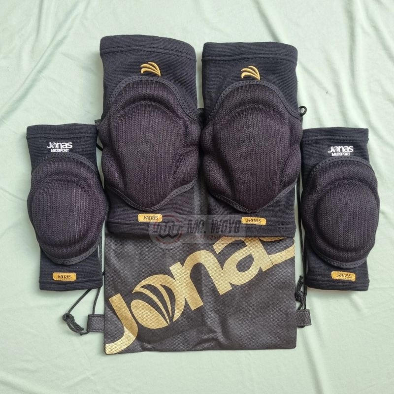 Paketan Jonas KNEEPAD X3 Elite Ultra ELBOWPAD Crusade Zero Pelindung Lutut Siku