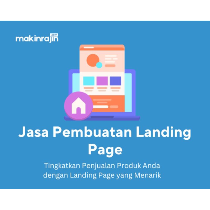 Jasa Pembuatan Landing Page Free Copywriting & Logo