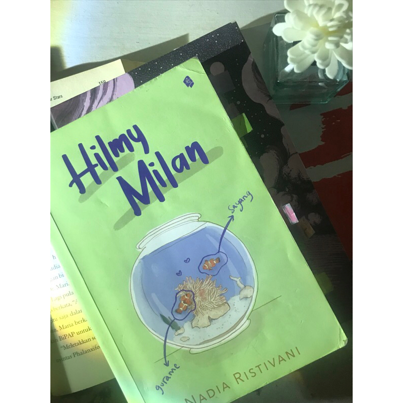 

PRELOVED NOVEL HILMY MILAN ORI (ada ttd penulis)