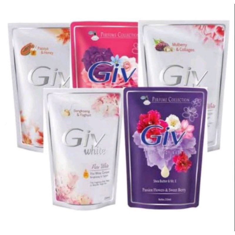 SABUN GIV CAIR 60ML / SABUN GIV POUCH CAIR
