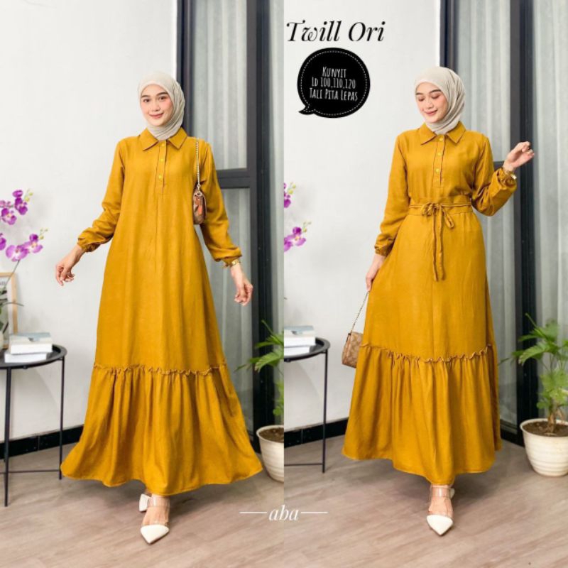GAMIS TWILL POLOS ORI PEKALONGAN