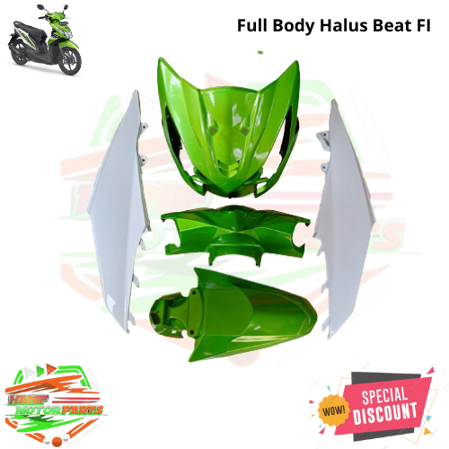 Full Body Bodi Halus Beat FI 2012 2013 2014 Warna Hijau Ijo