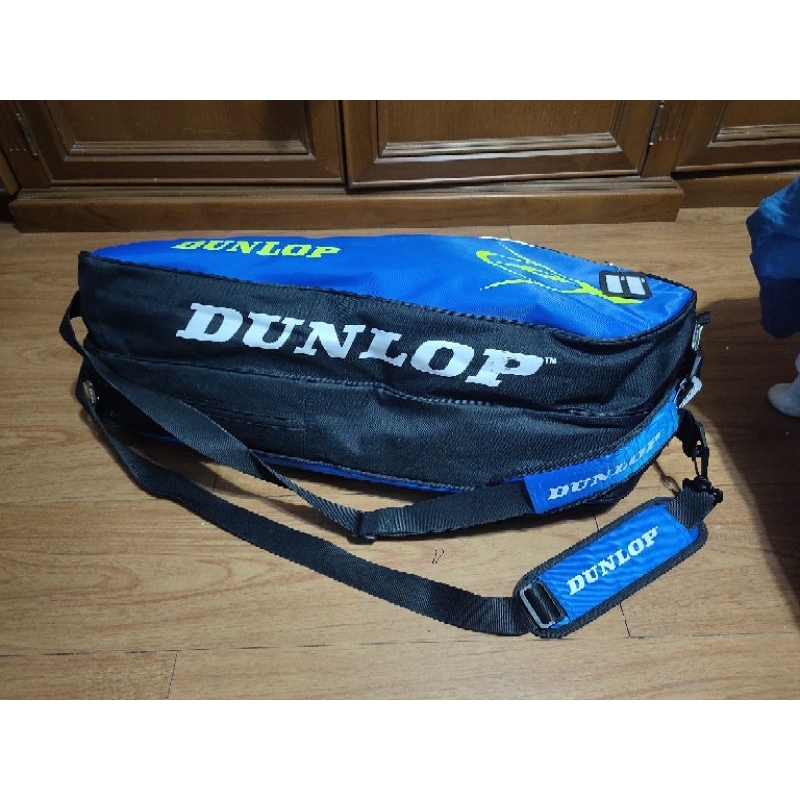 Tas Raket Tenis Dunlop 6 raket ada tempat sepatu