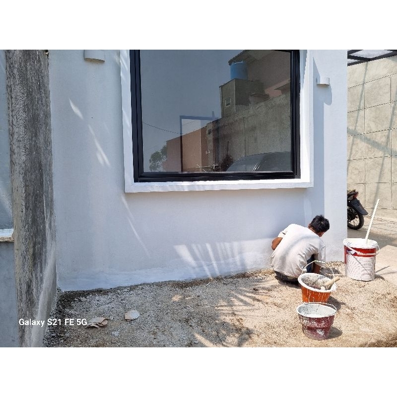 jendela kaca mati aluminium size jumbo