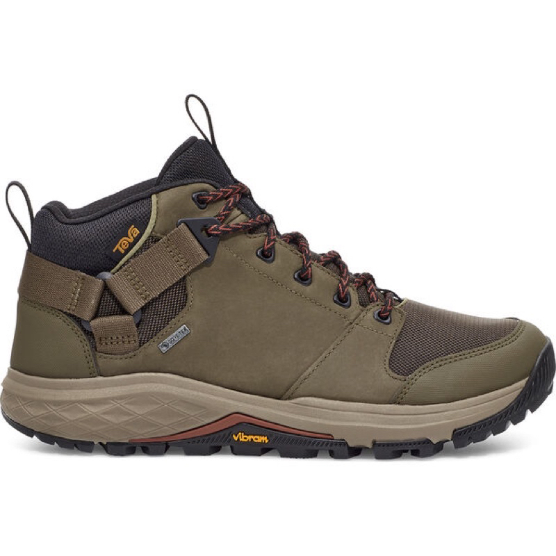 Teva mens grandview mid gtx original sepatu gunung outdoor hiking trekking tactical pdl goretex