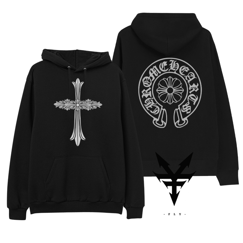 Jaket Hoodie Chrome Hearts Harry Shepherd Pullover Hoodie Wind Breaker