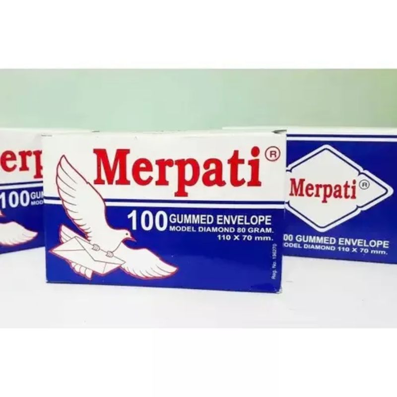 

Amplop Merpati Mini isi 100 lembar