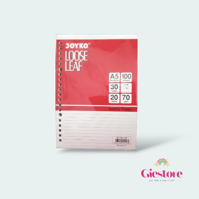 

Loose Leaf Isi Kertas Binder Joyko