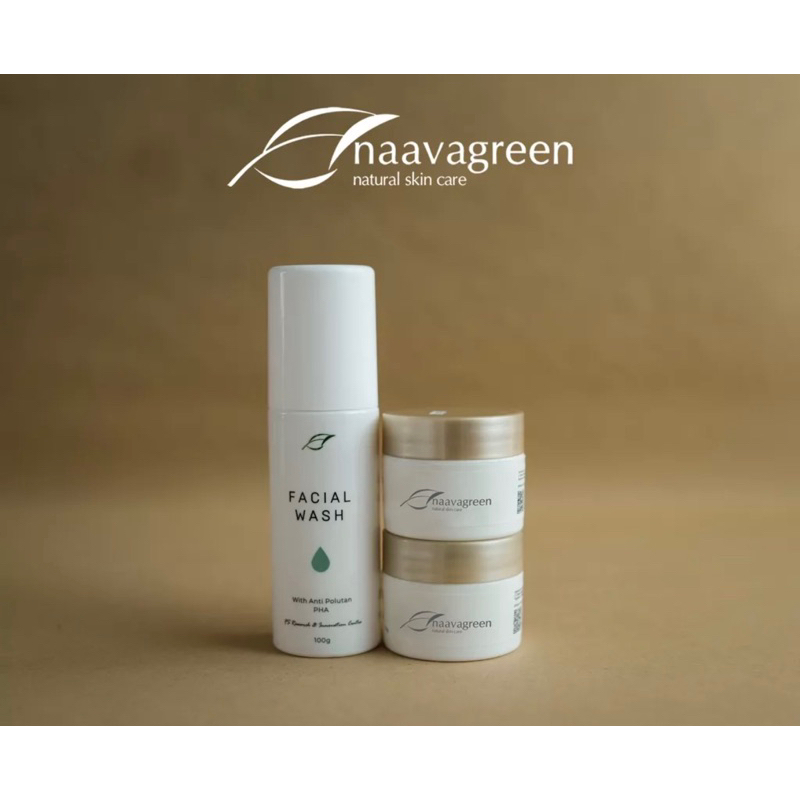 Naavagreen Paket ACNESOL 1 (krim bruntusan komedo acne ringan)