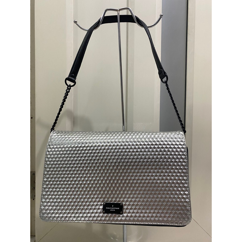 Pauls Boutique Shoulder Bag Silver