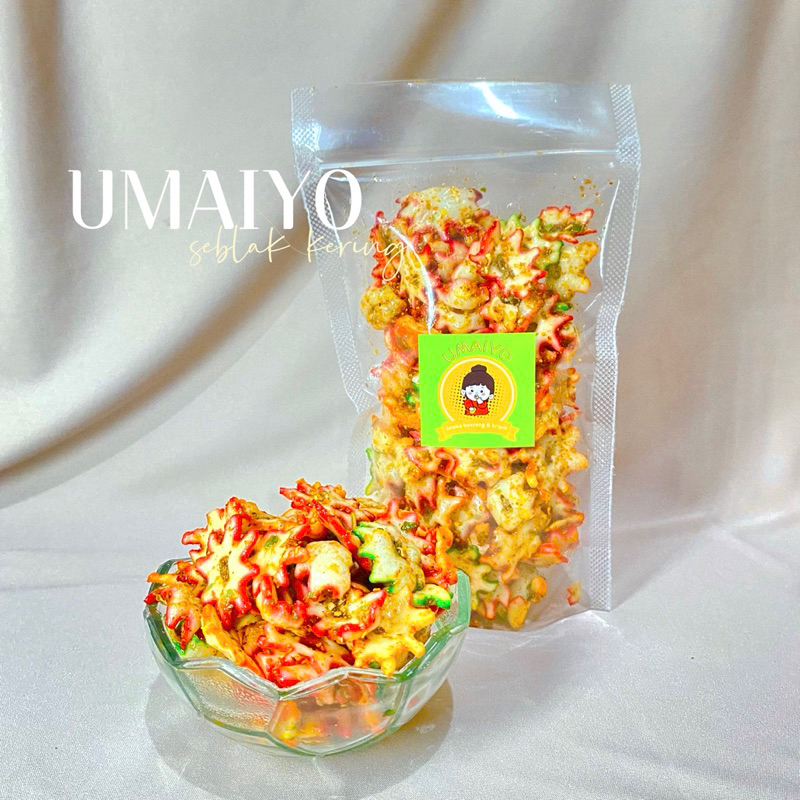 

|UMAIYO|Seblak kering pedas daun jeruk 70g-150g