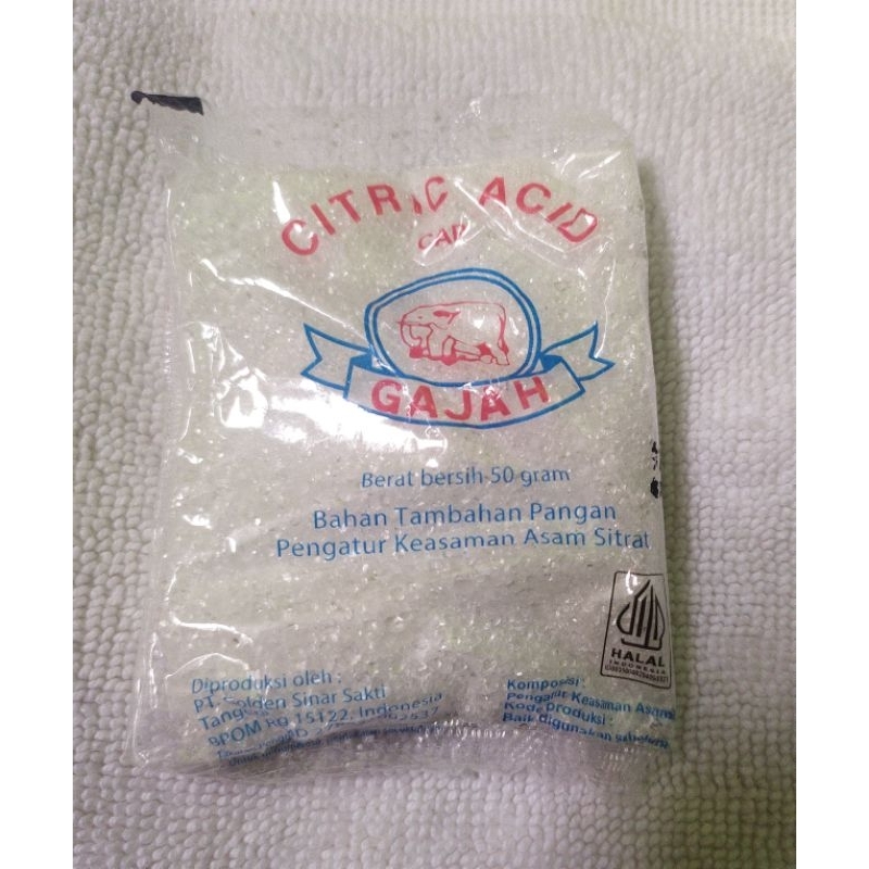 

Asam sitrun Citrid Acid -+50gr