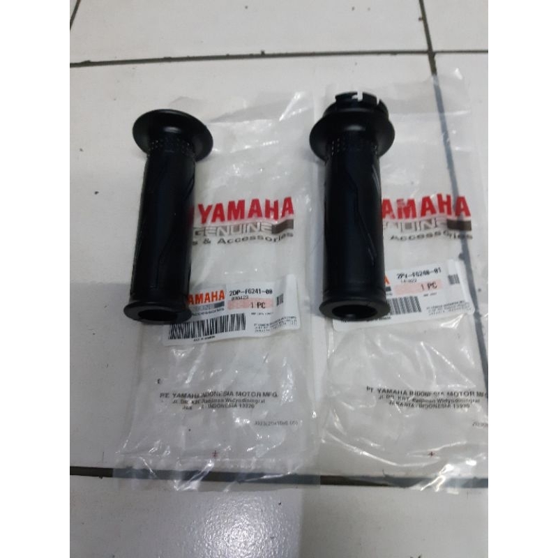 Hand Grip Yamaha MX 150-MX King Asli Seset Kiri Dan Kanan Termasuk Slongsong Gas