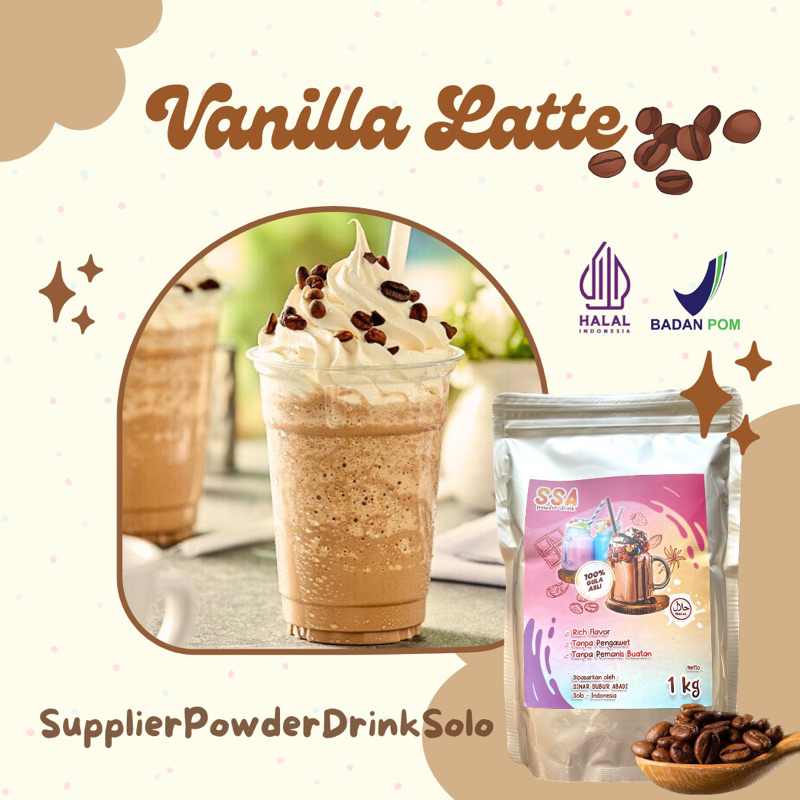 

Powder Drink Vanilla Latte 1 KG