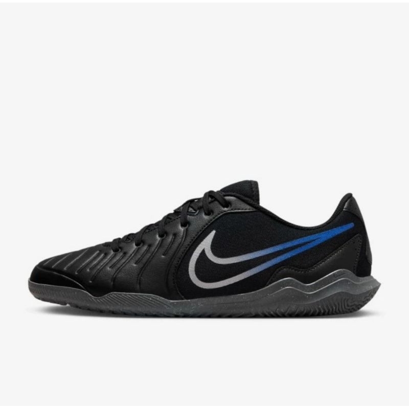 PROMO KEMERDEKAAN SEPATU FUTSAL NIKE TIEMPO LEGEND 10 CLUB IC DV4343-040 100% ORIGINAL - Black/Hyper