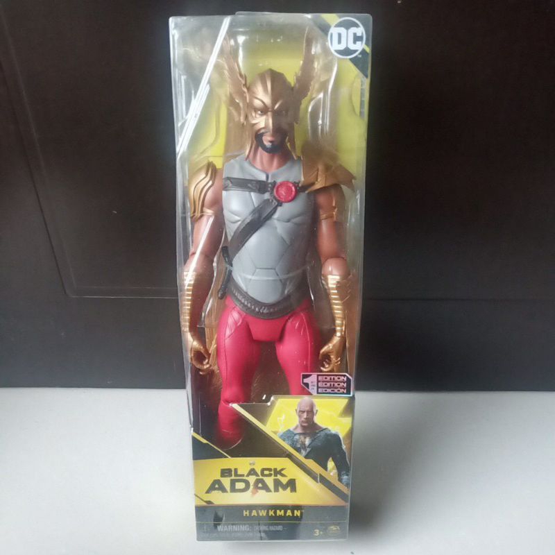 hawkman black adam figure dc