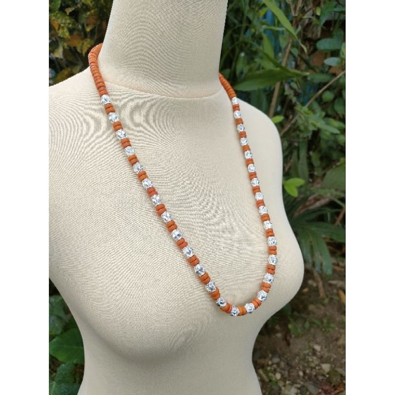 Manik kata bahan perak 925 isi 29 biji warna silver