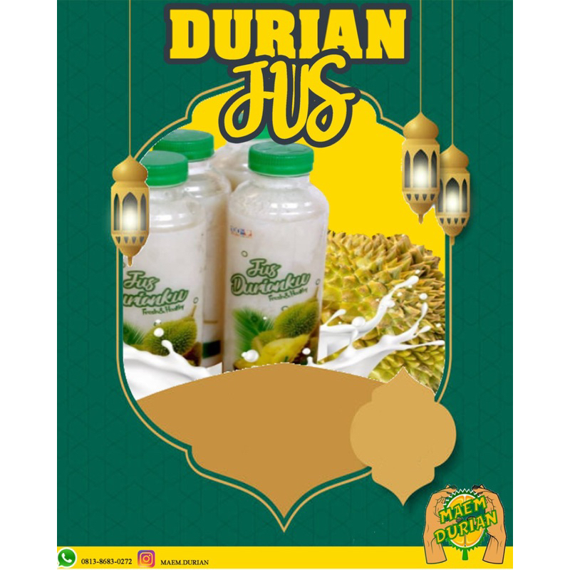 

JUS DURIAN 250gram