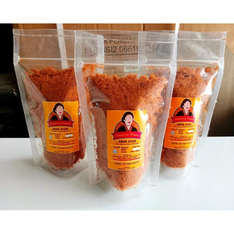 

Abon Ayam Kanjeng Mami pouch 100gr