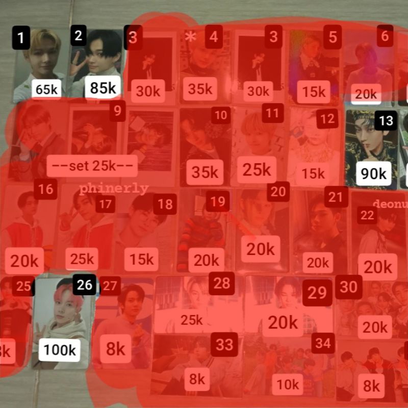 photocard sunoo ni-ki heeseung enhypen senkou ums ggu ggu package batik