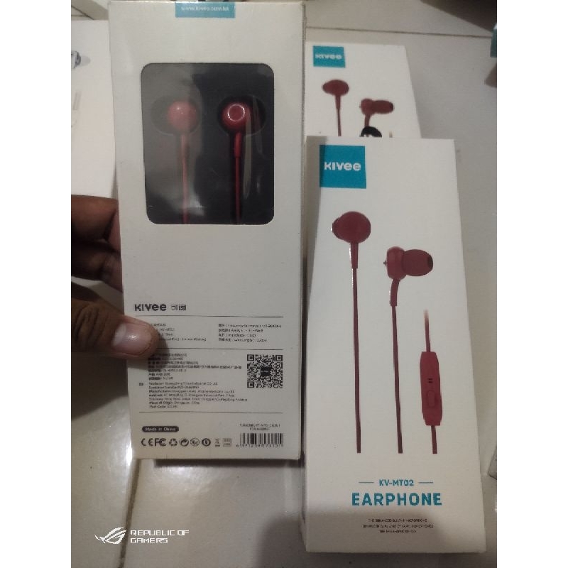 Earphone Headset Kivee KV-MT02