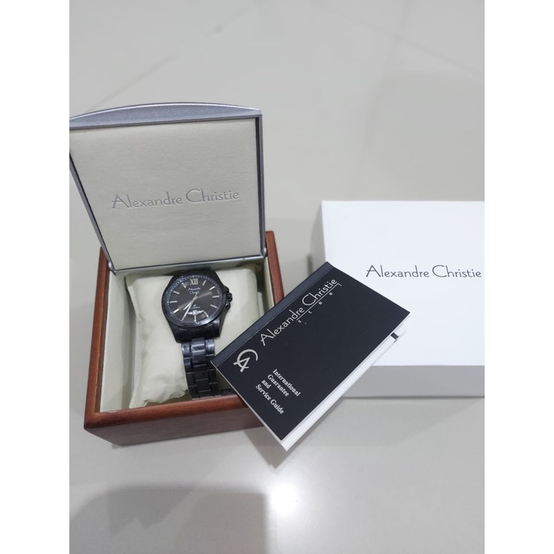 jam tangan alexandre christie 8659