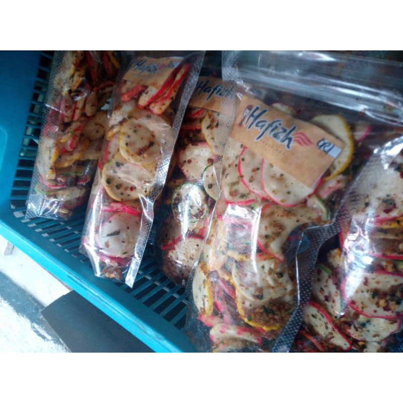 

Sebring (Seblak kering) bumbu kacang aroma kencur daun jeruk