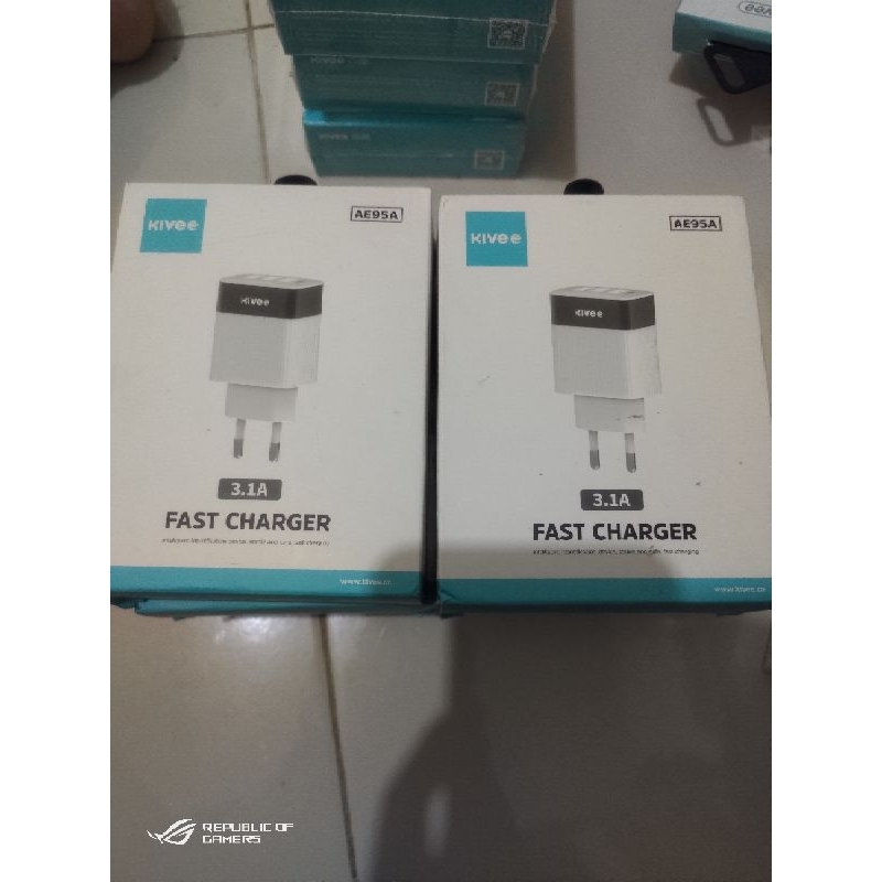 KIVEE Cas Charger Fast 3.1A type AE95A Original