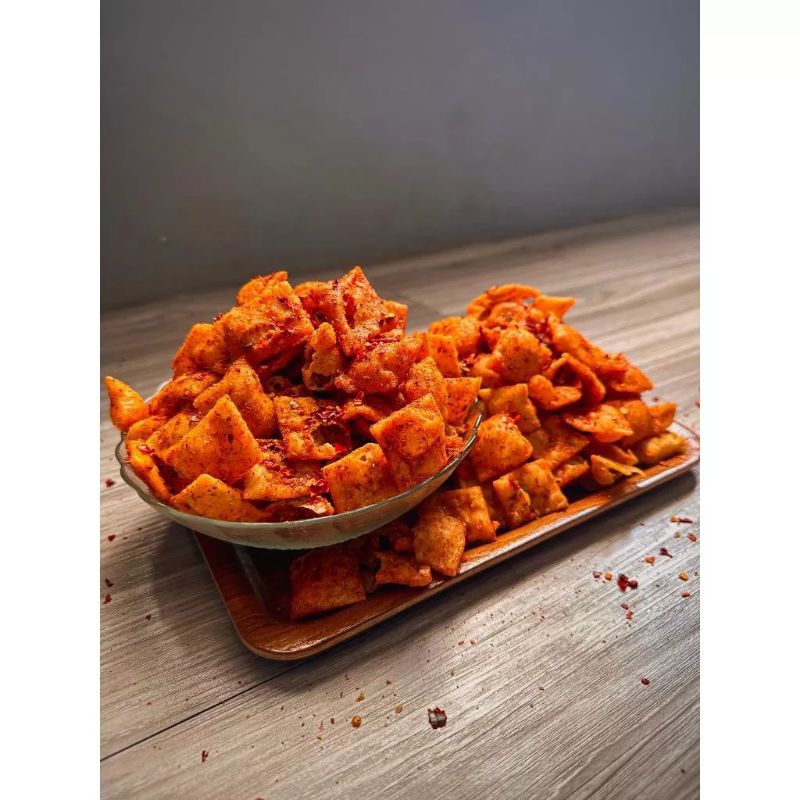 

KERIPIK CIRENG PEDAS DAUN JERUK 500GR