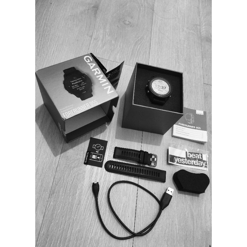 Jam Tangan Smartwatch Garmin Forerunner 955 Hitam Bekas