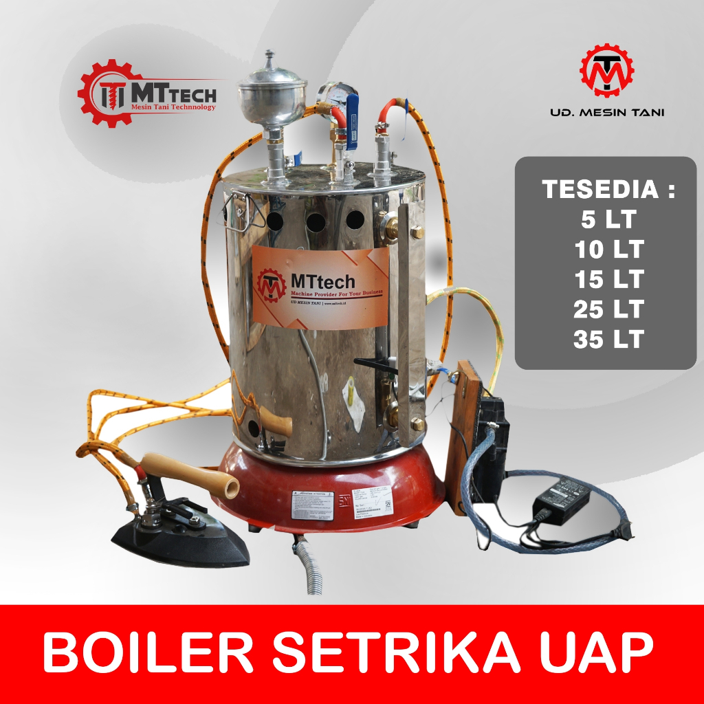 Mesin Boiler Setrika Uap Laundry Super Murah dan Berkualitas